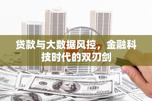 颍东贷款与大数据风控，金融科技时代的双刃剑