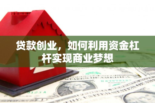 颍东贷款创业，如何利用资金杠杆实现商业梦想