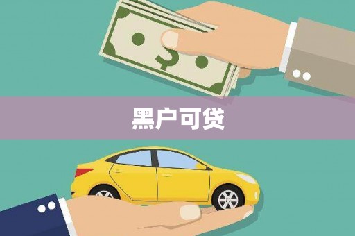 颍东黑户可贷