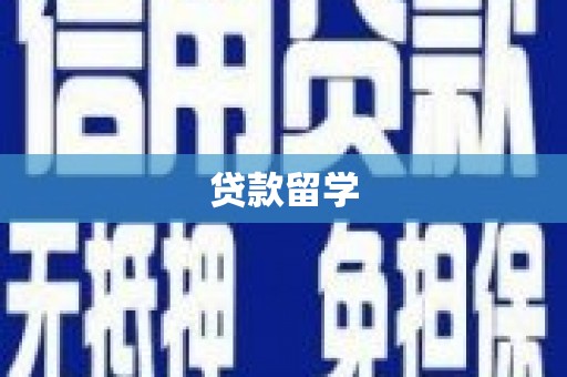 颍东贷款留学