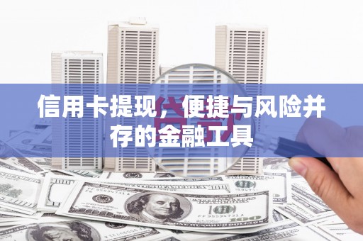 颍东信用卡提现，便捷与风险并存的金融工具