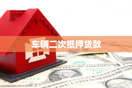 颍东车辆二次抵押贷款