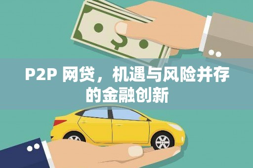 颍东P2P 网贷，机遇与风险并存的金融创新