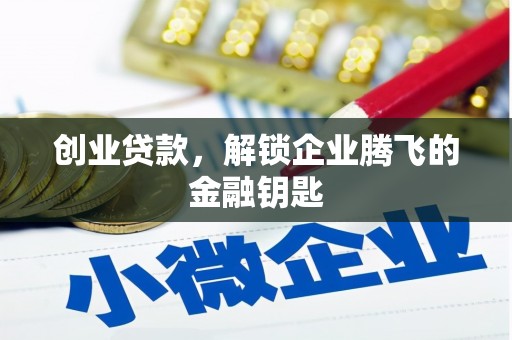 颍东创业贷款，解锁企业腾飞的金融钥匙
