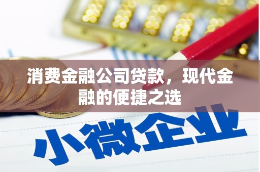 颍东消费金融公司贷款，现代金融的便捷之选